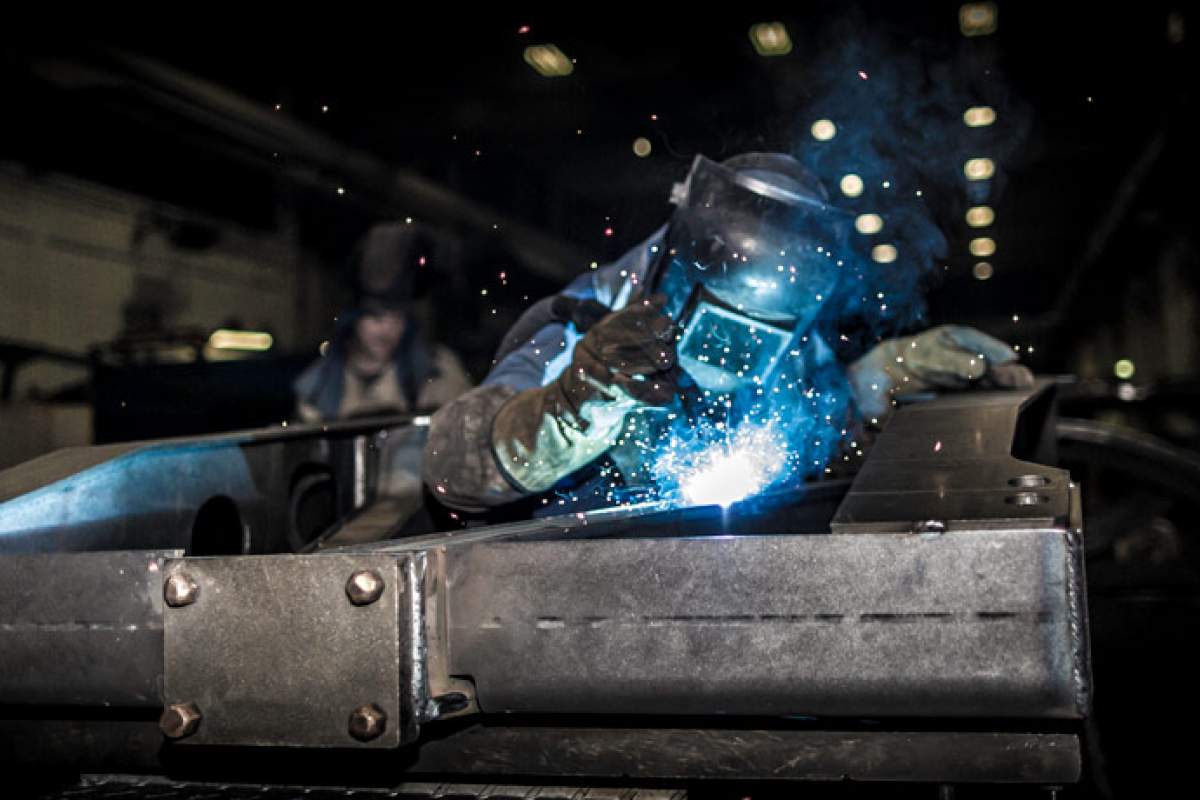 Herstellung von Bauteilen