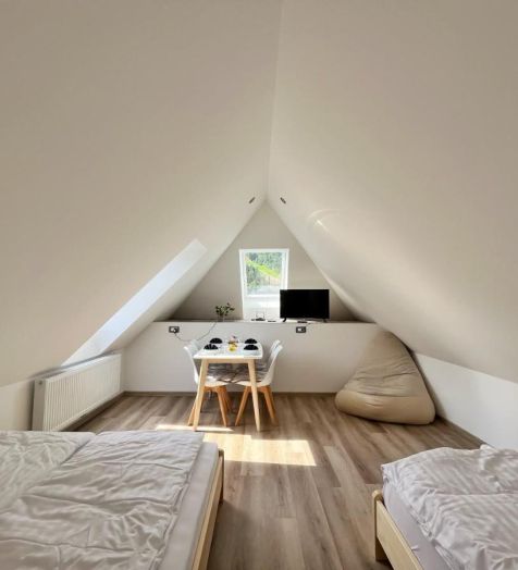 shared bedroom in apartment