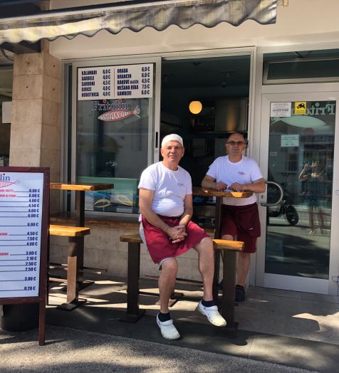 The best fast seafood Koper