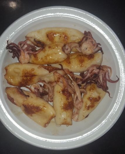 The best grilled calamari Koper