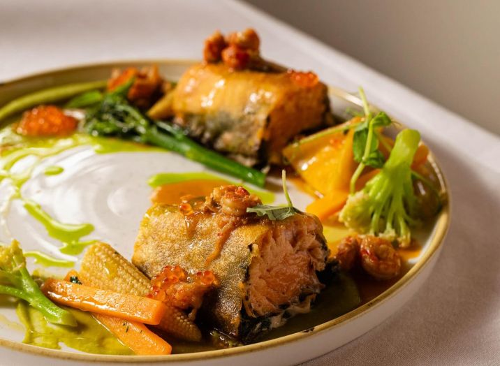 A la carte menu Ljubljana