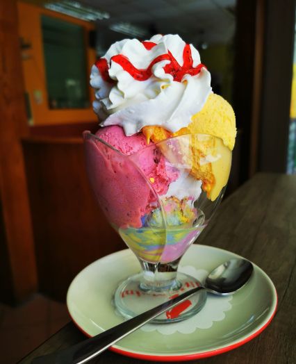 Kaffee, Kuchen und mehr im Café Vrček Moravske Toplice