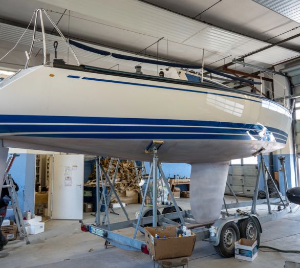 Sailboat maintenance