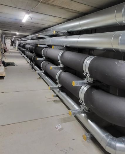 Wasser- und Lüftungssysteme sowie Elektroarbeiten Slowenien