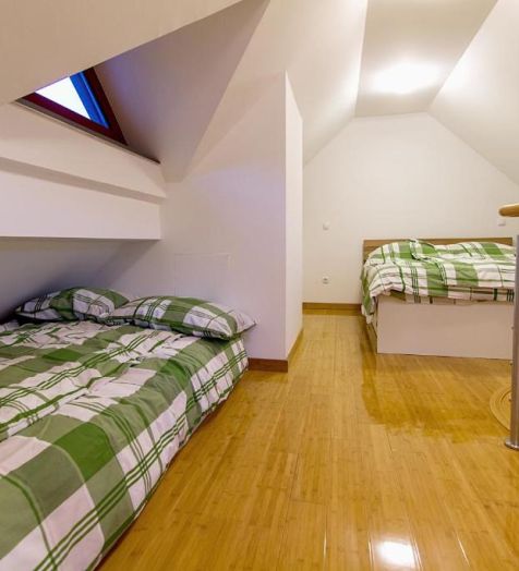 Under-roof bedroom