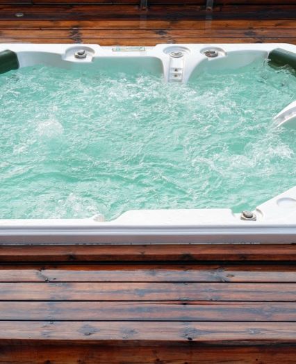 Ferienhaus für Gruppen it Whirpool