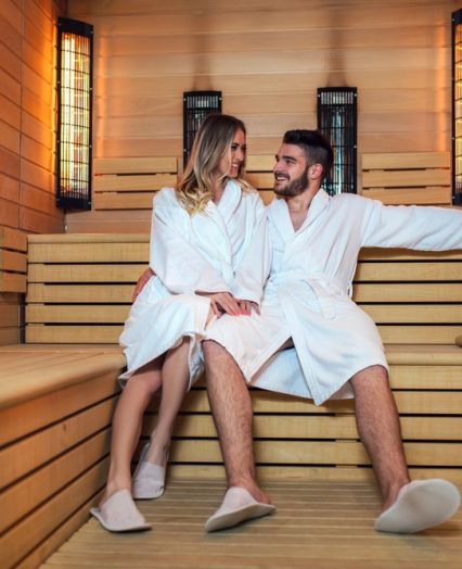 Privatsphäre, Wellness, Geselligkeit, Sauna