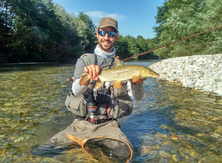 Guided fly fishing