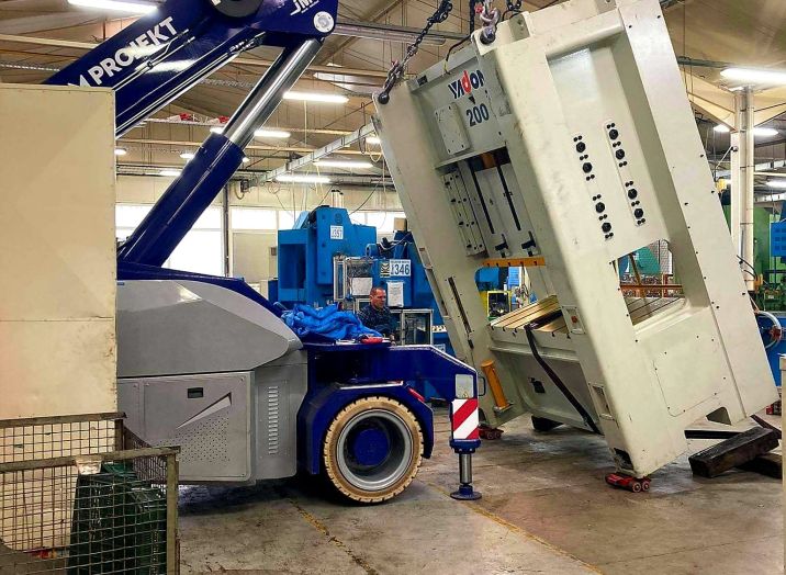 transport of machinery