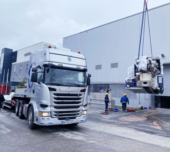 heavy machinery transport