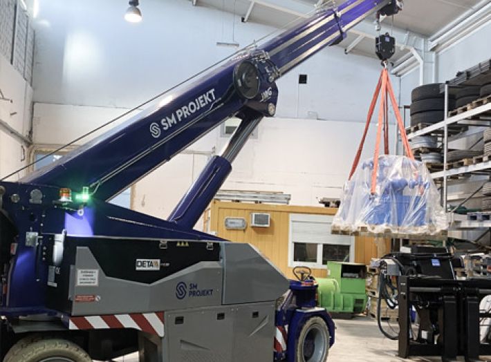 transport of industrial machinery