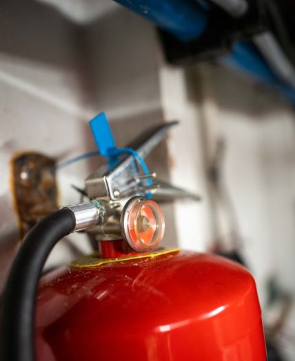 Hochwertige Feuerlöscher Wartung und Brandschutzmontagen