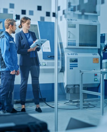 Schnelle Montage von Industrieanlagen