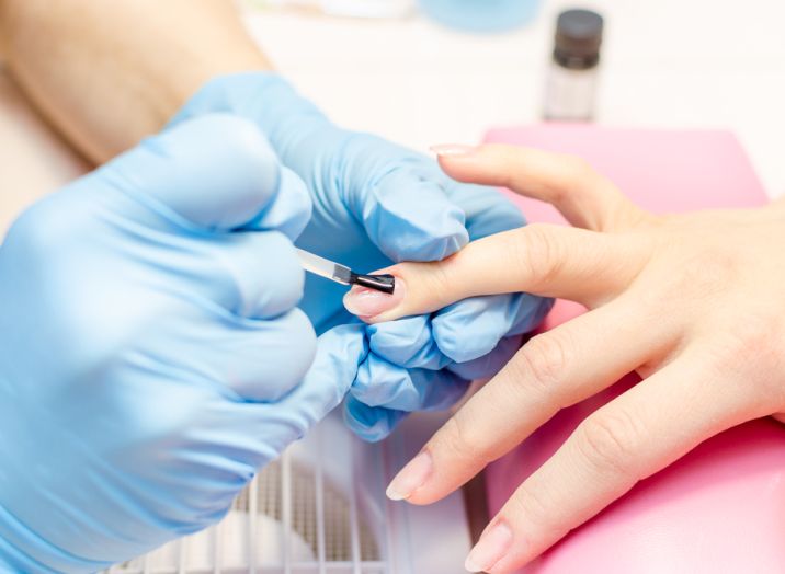 Professional manicure in Portorož