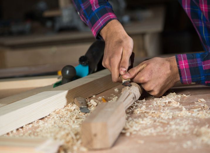 wooden tool handles
