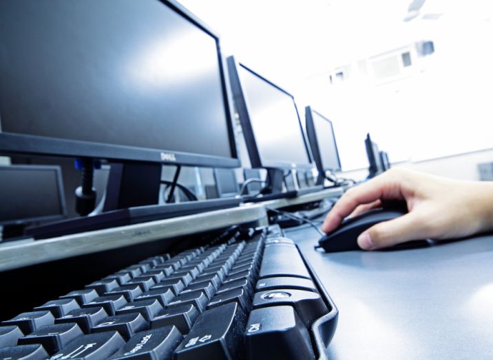 Work on computer