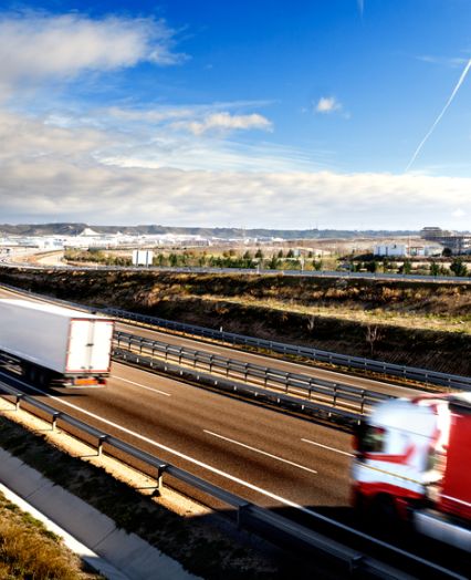 Warentransport in ganz Europa