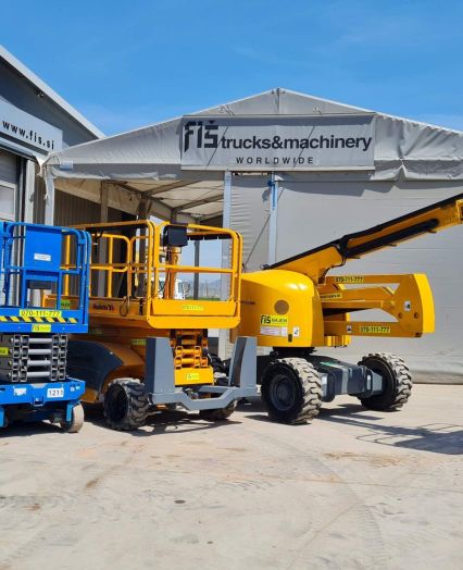 Sale of construction machines and trucks