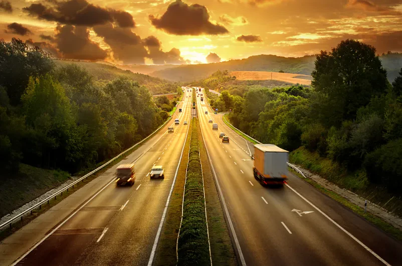 Road and sea vehicle transport Europe