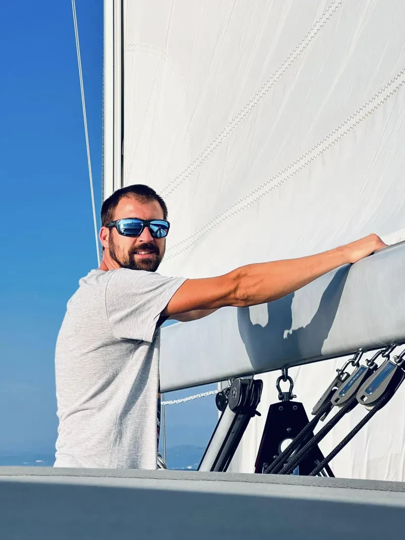 Family sailing trip Slovenian Coast, Slovenia, Adriatic
