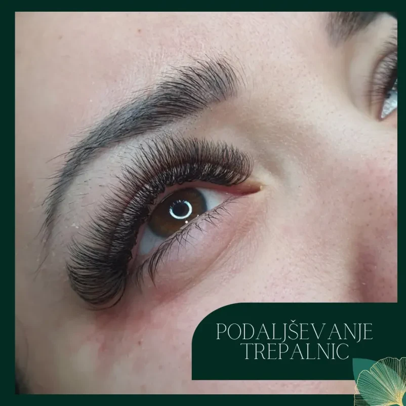Keratin eyelash lifting Ljubljana