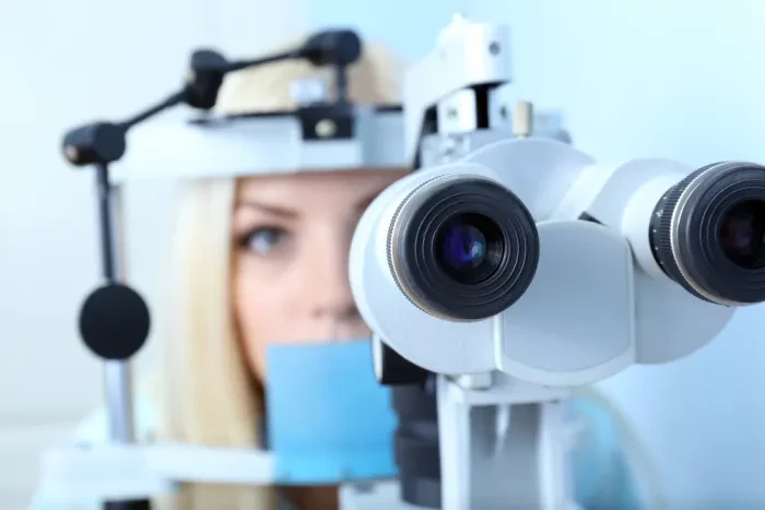 Welt von Optiker und Ophthalmologen