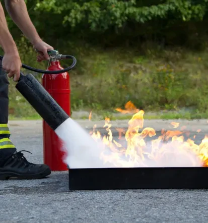 Feuerlöscher Wartung