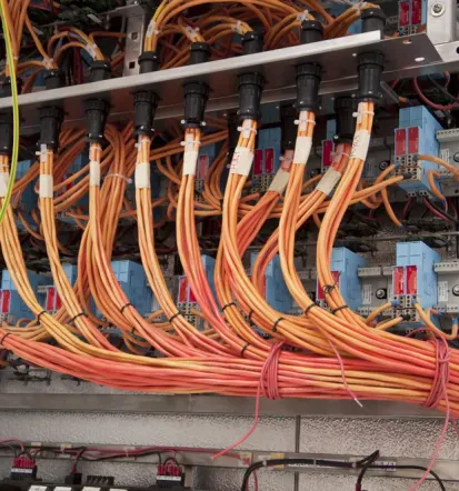 Elektroinstallationen für Industriemaschinen