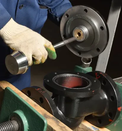 Assembly of industrial machnines