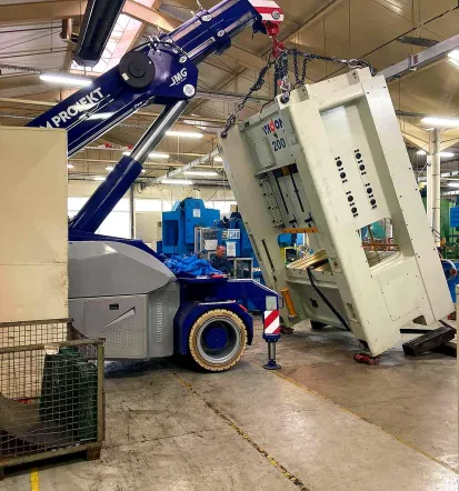 Transport of machinery