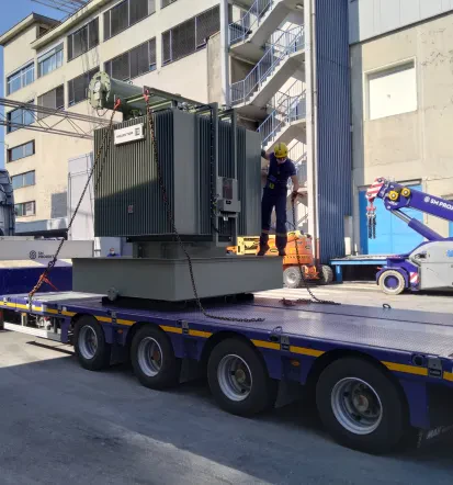 Transport of machinery