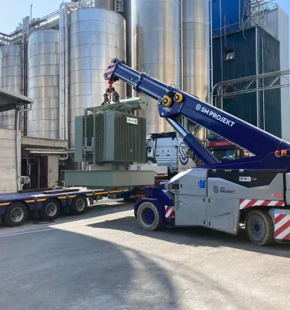 Transport of machinery