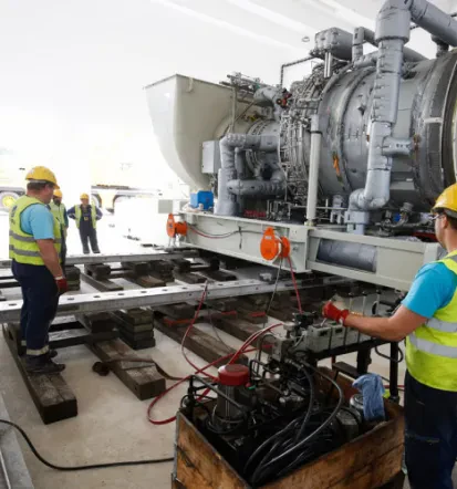 Transport of machinery