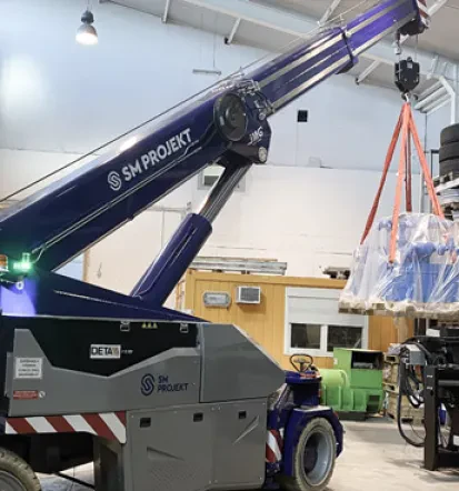 Transport of machinery