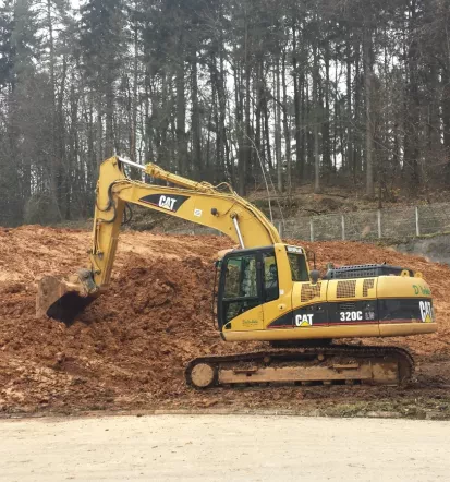Earthworks, demolition