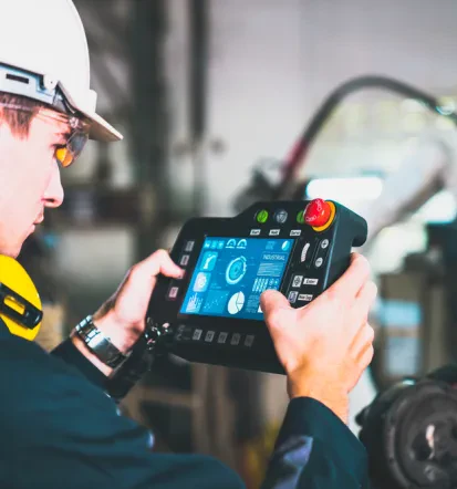 Montage von Industrieelektronik