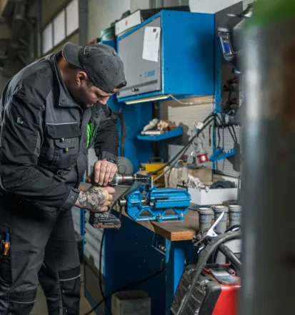 Metal workshop