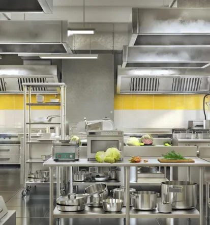 Produktion von Edelstahlküchen Slowenien 2