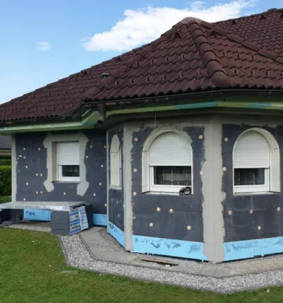 Neubau und Renovierung von Gebäuden