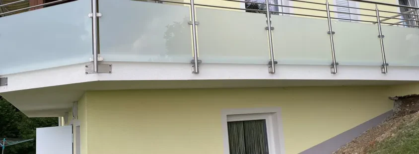 Herstellung und Montage von INOX-Geländern Slowenien, Österreich