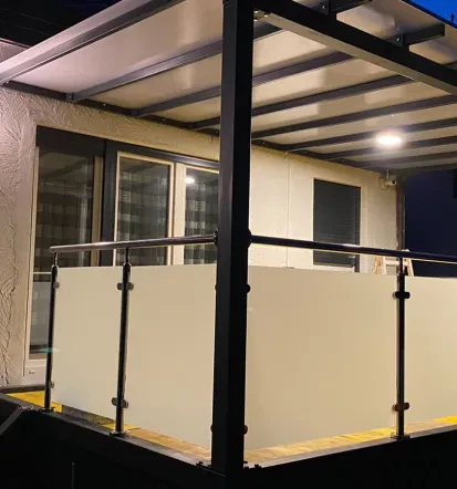 Herstellung und Montage von INOX-Geländern