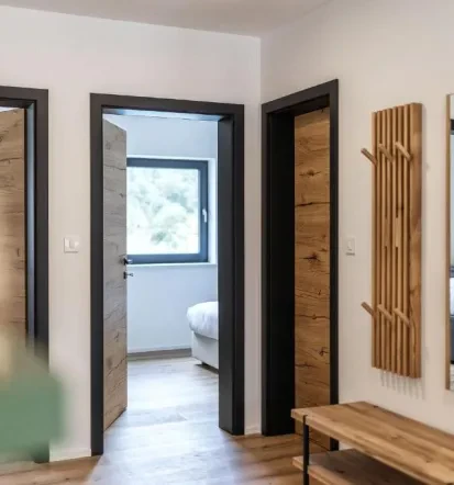 Hallway of Bled apartments