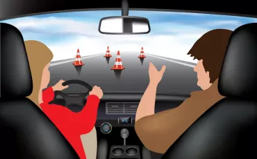 Auf dem Weg zum Führerschein