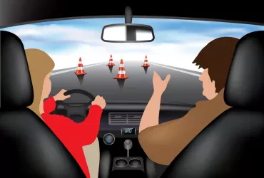 Auf dem Weg zum Führerschein